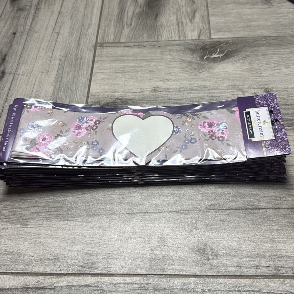 Ten sets of twelve (120 total) bottle wraps
